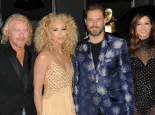 Little Big Town -- Philip Sweet^ Kimberly Schlapman^ Jimi Westbrook^ Karen Fairchild -- at the 61st Grammy Awards at the Staples Center on February 10^ 2019 in Los Angeles^ CA