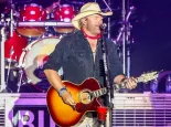 Country singer Toby Keith performs in concert at Country Thunder Arizona on April 8^ 2018 in Florence^ Arizona.