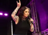 Ashley McBryde performs in concert on April 5^ 2024 in Fort Lauderdale^ Florida. The performance was part of the Tortuga Music Festival.