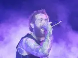 Post Malone performs at Bonnaroo music festival Manchester^ Tennessee USA - 06-15-2024