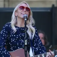 Ashley Monroe performs onstage during the 2016 Off The Rails Music Festival - Day 1 at Toyota Stadium in Frisco^ Texas FRISCO^ TX-APR 23