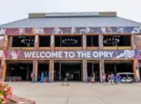 Aerial view of the Grand Ole Opry in Nashville Tennessee. Aug 08^ 2023-Nashville^ TN