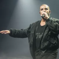 Drake preforms at Joe Louis Arena Detroit^ Michigan - August 16 2016: