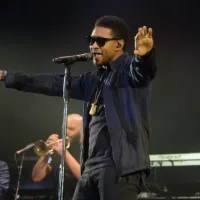 Usher performs at the 2017 Okeechobee Music and Arts Festival. Okeechobee^ Florida - March 4^ 2017: