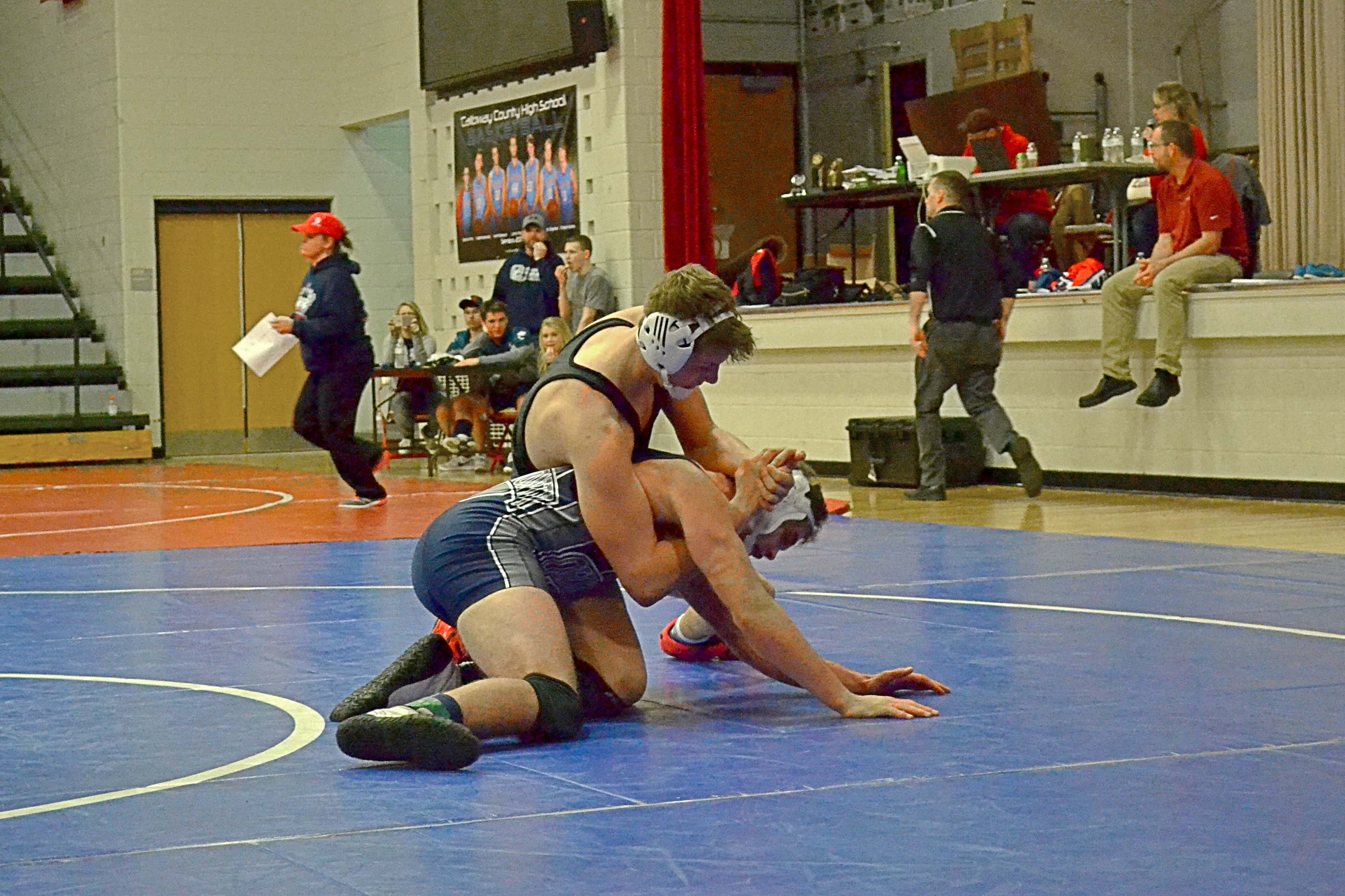 Stevens and Nicodemus met in the finals at Calloway County's 2018 Laker Invitational.