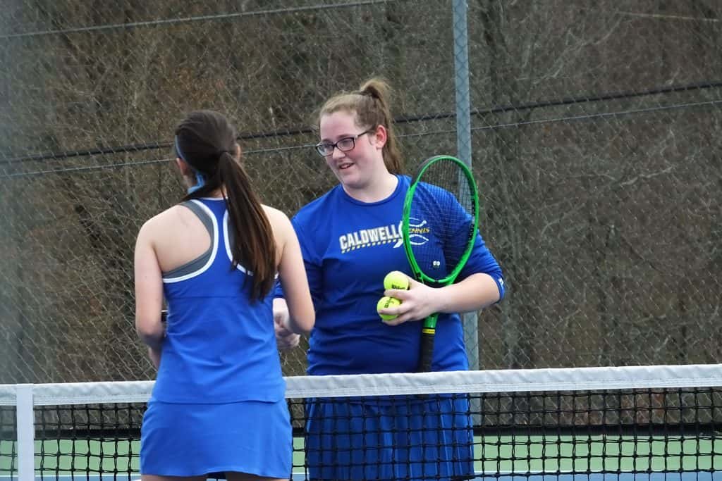 Caldwell Tennis Teams Cruise by Fort Campbell | Your Sports Edge 2021