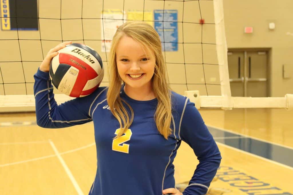 Tays Reaches 1,000 Set Assists During Caldwell Rout of Christian