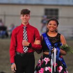 Seniors Kyonna Ross and Michael Kirk