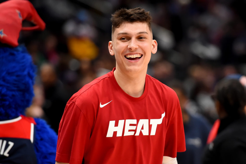 Tyler Herro Learns To Drive Stick—On An Obstacle Course 