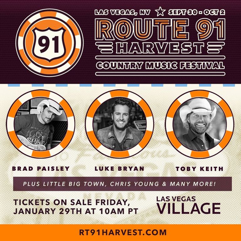 Lineup For Route 91 Harvest in Las Vegas Has Been Announced! Froggy