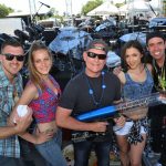 The T Shirt Launcher Team from the Bay Area Chevy Dealers get ready to go on stage at Country Summer 2017 in Santa Rosa, CA. (Photo: Will Bucquoy)