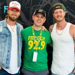 Froggy 92.9 on air personality Dano hangs with Florida Georgia Line backstage before their performance at Country Summer 2018 in Santa Rosa, CA.