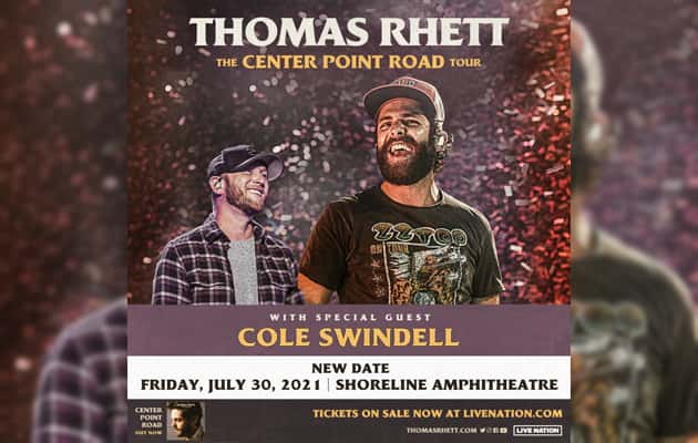 Thomas Rhett- NEW DATE