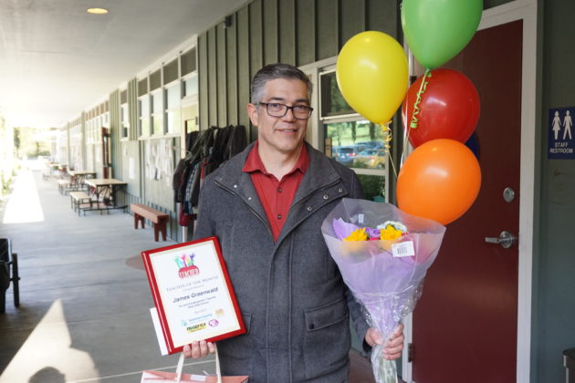 Congratulations to Teacher of the Month: James Greenwald! - Vimarsana News