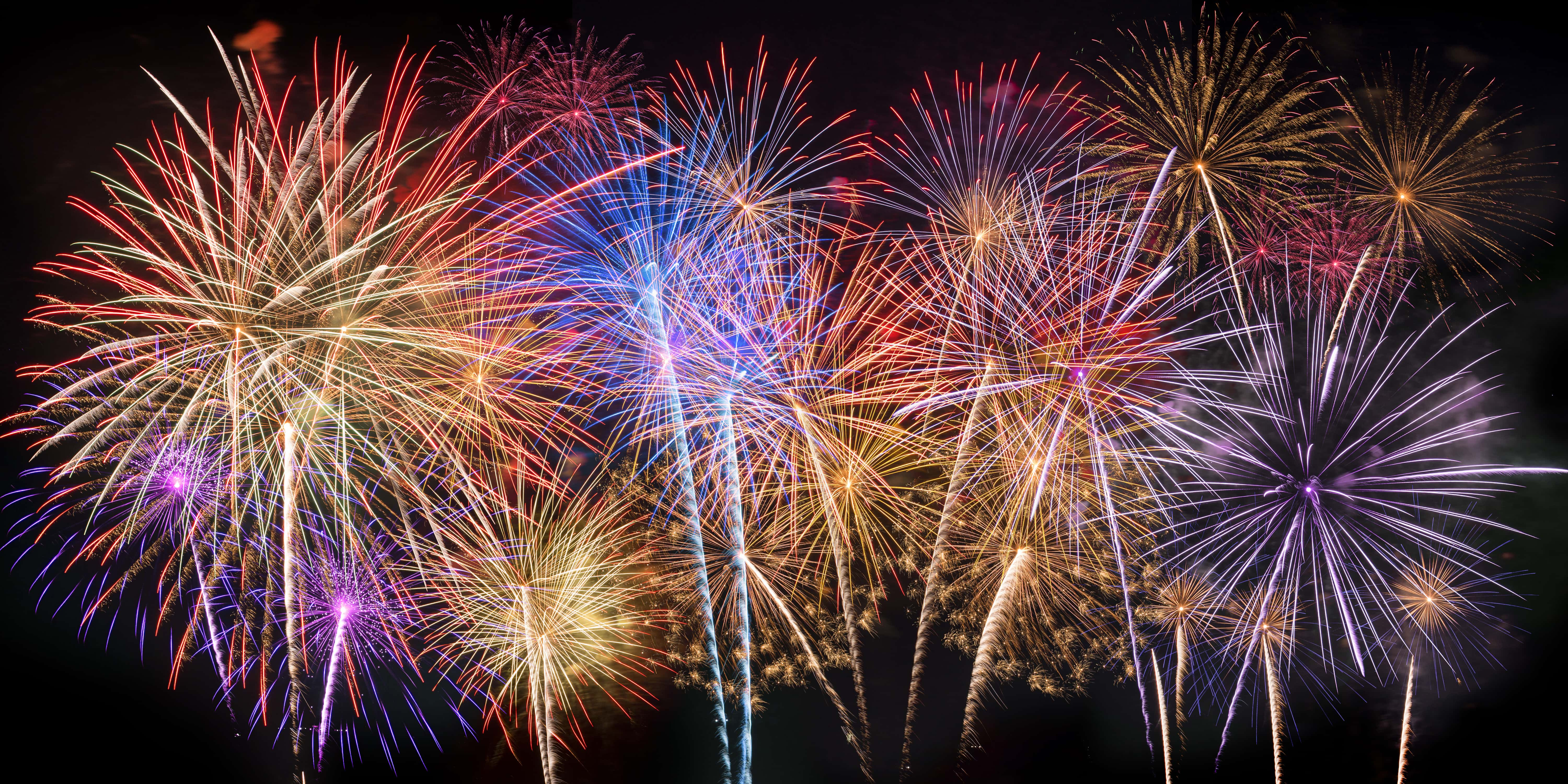 fireworks-isolated-on-black-background