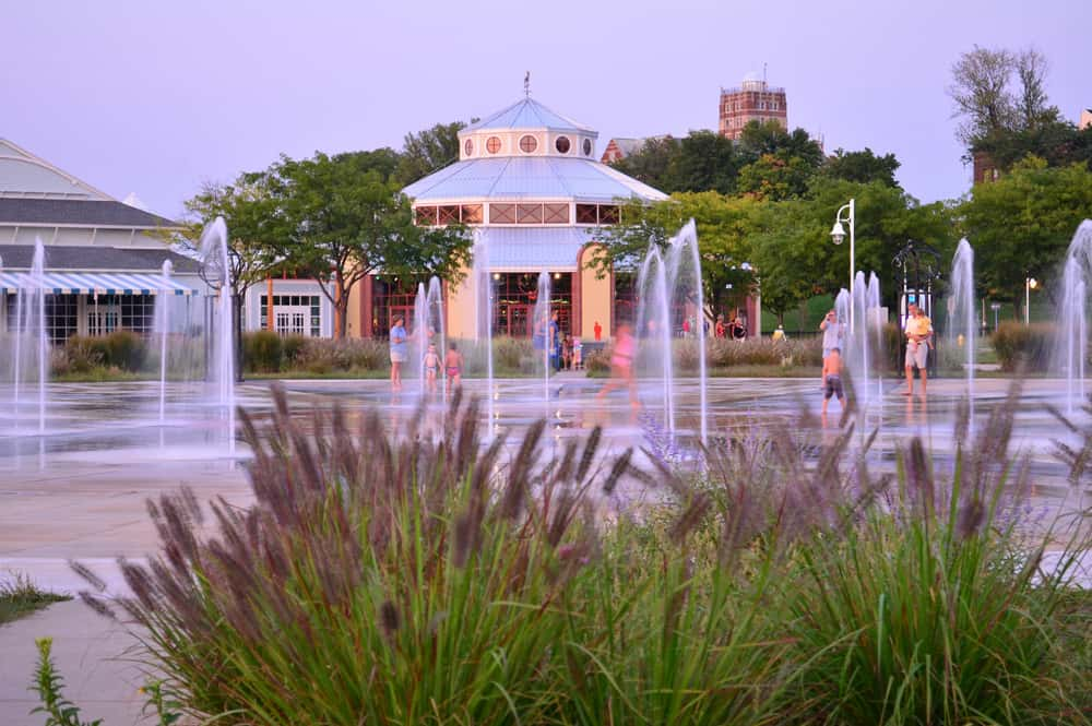 Weather Conditions Delay Seasonal Start Of Compass Rose Fountain