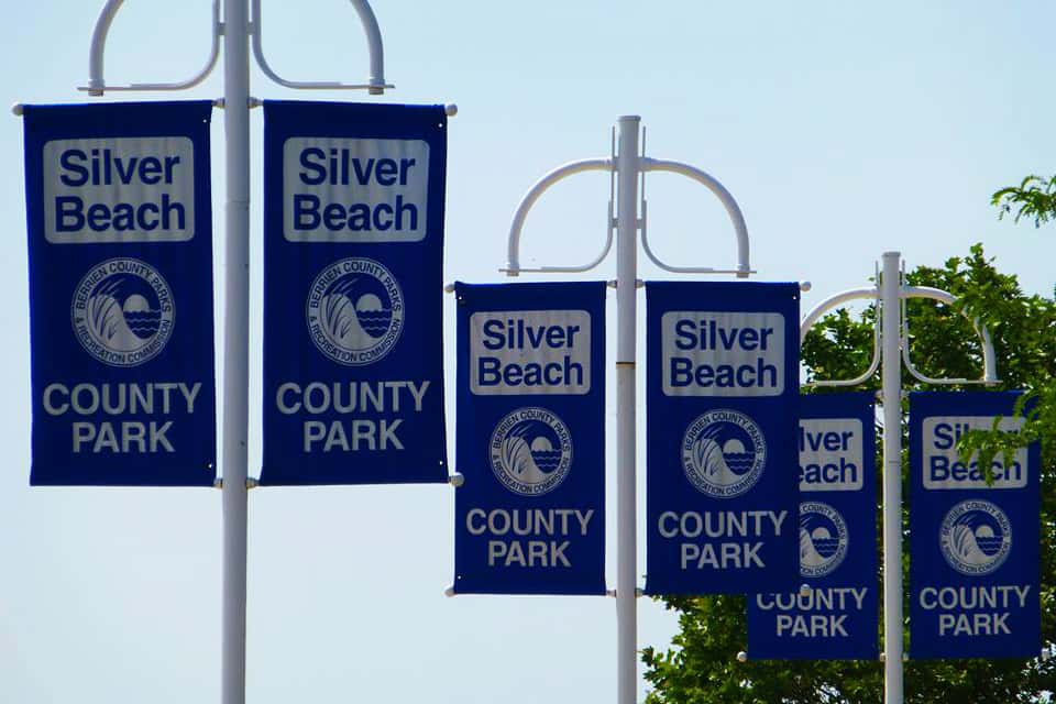 silverbeachcountyparkflags
