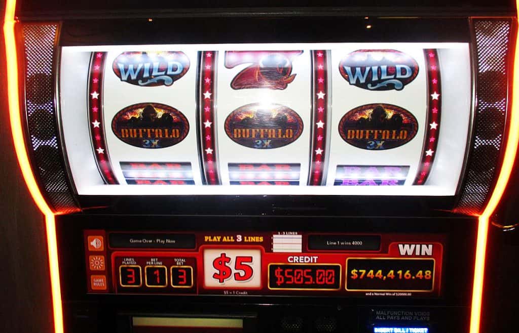 four winds casino slot machine locations