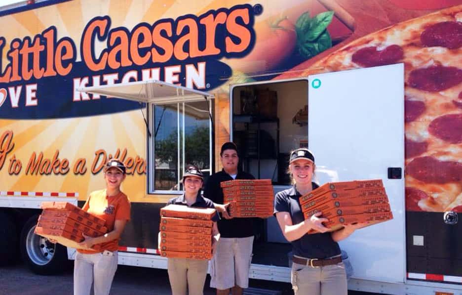 Little Caesars Love Kitchen Pays an Encore Visit to the Benton Harbor