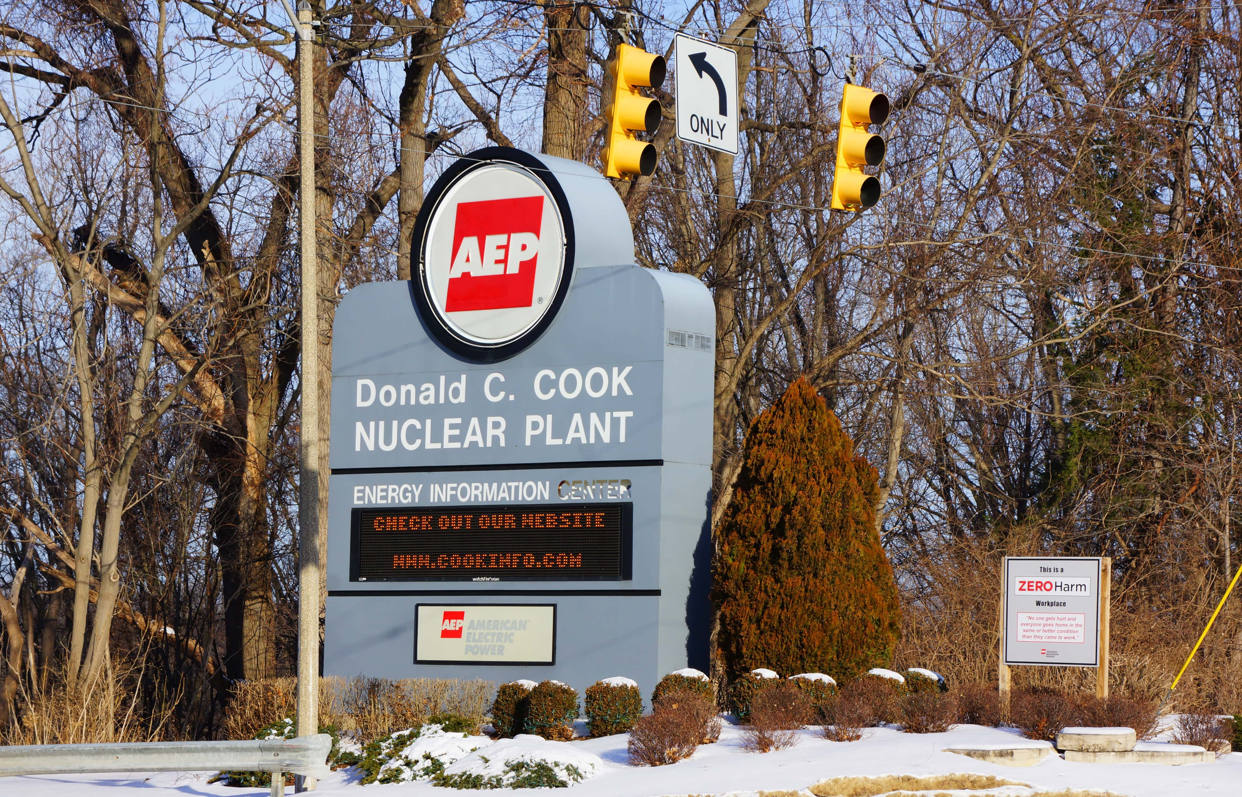 Cook nuclear plant buoy