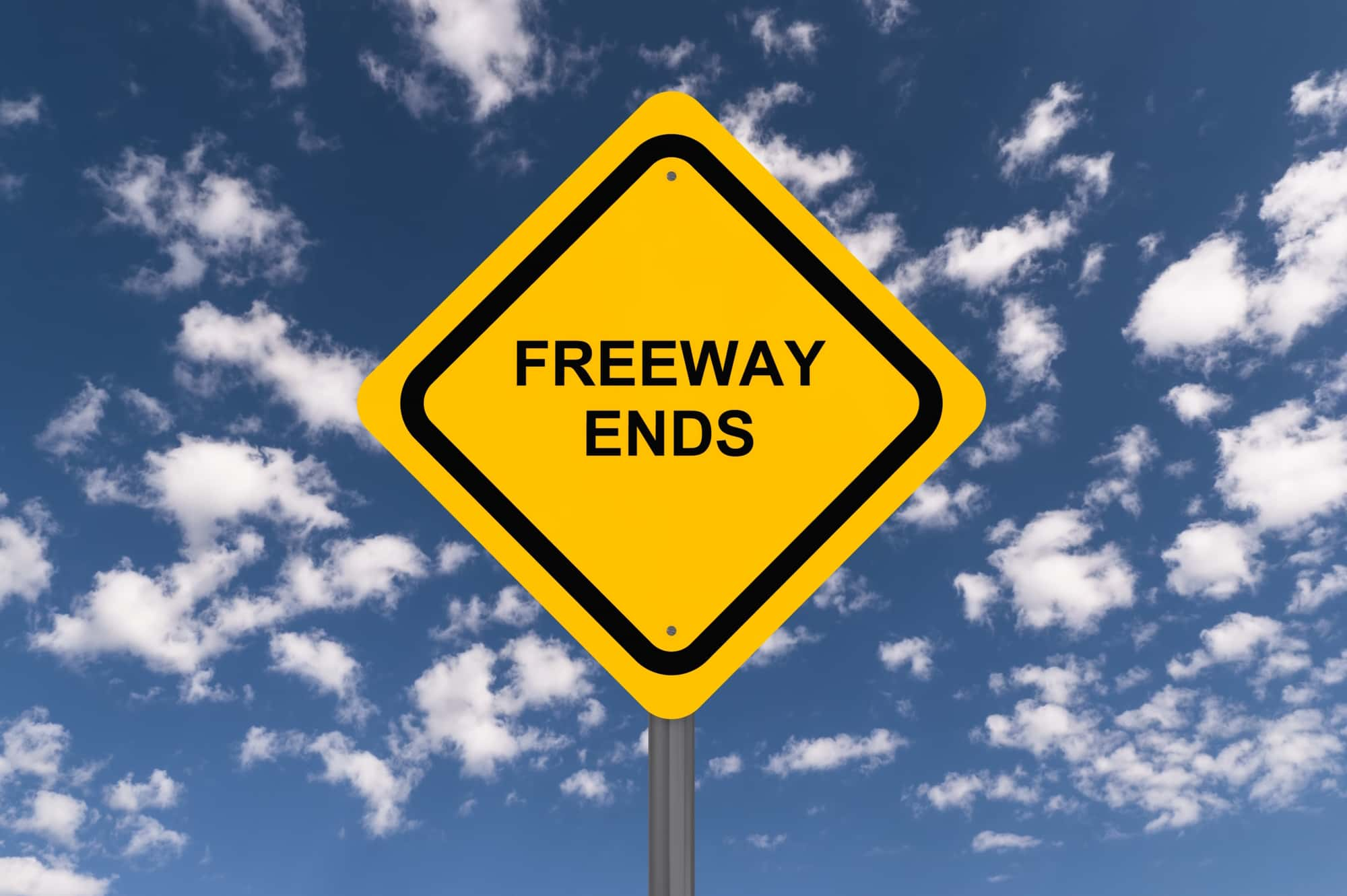 freewayendssign