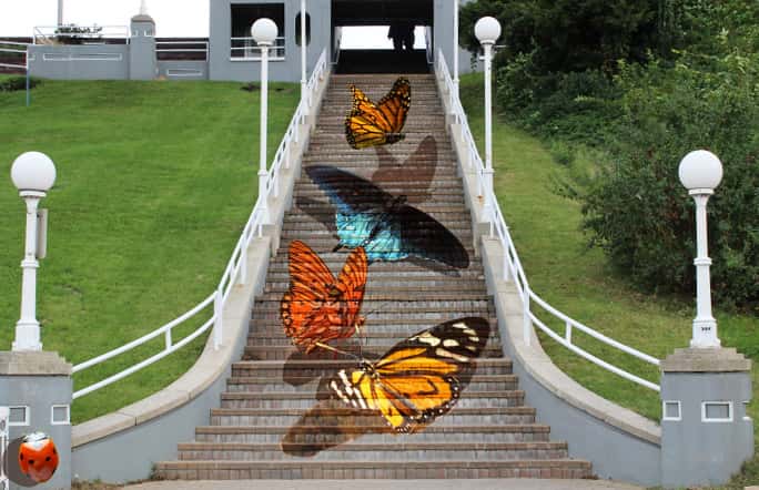 butterflymural