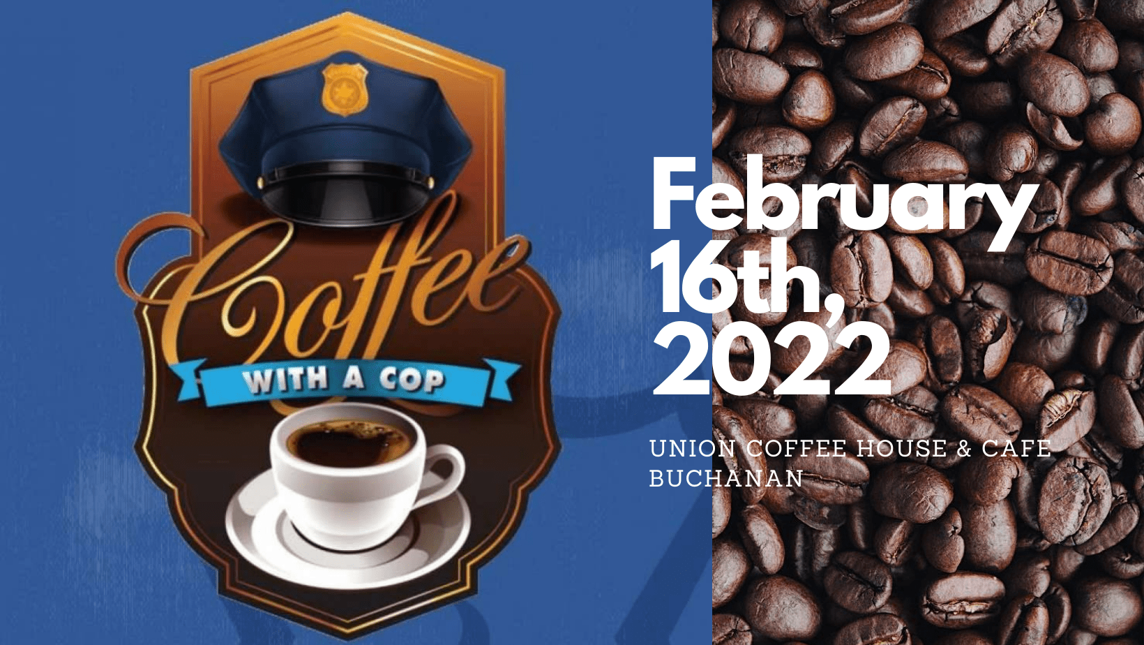 Union Coffee House & Cafe Hosts 'Coffee With A Cop' Moody on the Market