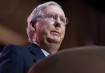 Senator Mitch McConnell (R-KY) speaks at the Conservative Political Action Conference (CPAC).NATIONAL HARBOR^ MD - MARCH 6^ 2014: