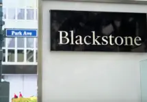 Blackstone Inc.^ American alternative investment management company's sign at corporate headquarters at 345 Park Avenue^ New York City. New York^ NY - September 17^ 2023