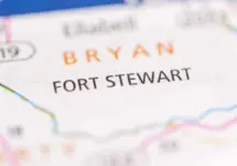MAP DEPICTING Fort Stewart. Georgia. USA