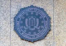 Federal Bureau of Investigation Headquarters^ on Pennsylvania avenue Washington. USA. march 30^ 2025. FBI LOGO