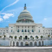 The United States Capitol in Washington^ DC.