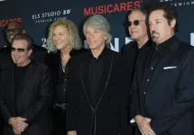 Jon Bon Jovi^ band members at the 2024 MusiCares Person of the Year Honoring Jon Bon Jovi at the Convention Center on February 2^ 2024 in Los Angeles^ CA