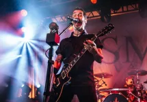 Singer/guitarist Sully Erna from Godsmack perform live at Manchester Academy Uk. Manchester^United Kingdom^ 9th october 2022