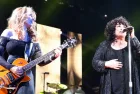 Ann & Nancy Wilson of Heart perform in Toronto at the Molson Ampitheatre^ July 23^ 2013.