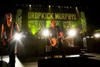 Dropkick Murphys perform on stage at the Paramount Theater in Seattle on June 27^ 2011.