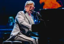 Elton John performs live at Van Andel Arena on the Farewell Yellow Brick Road Tour GRAND RAPIDS^ MICHIGAN / USA - October 15^ 2018