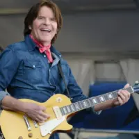 Creedence Clearwater Revival lead singer John Fogerty performs at the 2014 New Orleans Jazz and Heritage Festival. New Orleans^ LA - May 4^ 2014