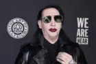 Marilyn Manson arrives to The Art of Elysium 13th Annual Black Tie Artistic Experience "HEAVEN" on January 4^ 2020 in Hollywood^ CA