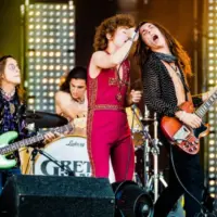 Concert of Greta Van Fleet 27-30 June 2019. Rock Werchter Festival^ Belgium