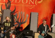 Mastodon performs at the Aftershock music festival. Sacramento^ California USA - 10-22-2017