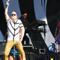 The B-52's perform at Busch Gardens Theme Park on July 11^ 2010 in Willamsburg^ Virginia