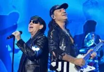 Scorpions rock band gave a concert in the Kyiv Sports Palace within the world tour 50th Anniversary KIEV^ UKRAINE â?? February 19^ 2016