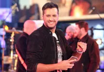 Luke Bryan performs during Dick Clark's New Year's Rockin' Eve at Times Square on December 31^ 2015 in New York City.