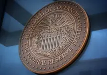 Seal of the Board of Governors of the United States Federal Reserve System. This version of the seal mostly dates from 1935.