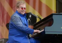 Sir Elton John headlines the New Orleans Jazz and Heritage Festival New Orleans^ LA - May 2^ 2015