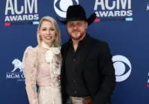 Brandi Johnson^ Cody Johnson at the 54th Academy of Country Music Awards at the MGM Grand Garden Arena on April 7^ 2019 in Las Vegas^ NV