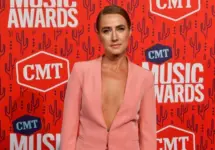Ingrid Andress attends the 2019 CMT Music Awards at the Bridgestone Arena on June 5^ 2019 in Nashville^ Tennessee.