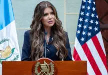 Homeland Security Secretary Kristi Noem Guatemala City 06-26-25.