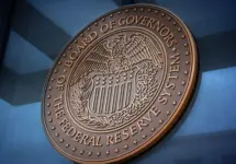 Seal of the Board of Governors of the United States Federal Reserve System. This version of the seal mostly dates from 1935.